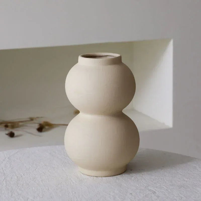 Vase rond design minimaliste