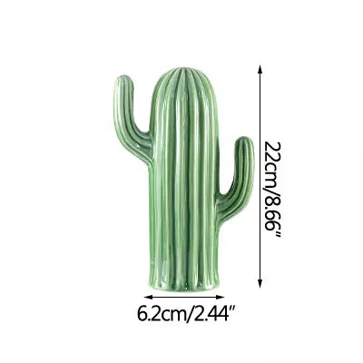 Statue cactus vert