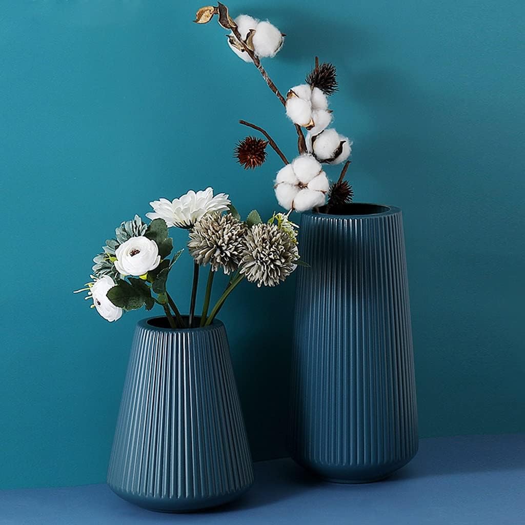 Vase bleu foncé