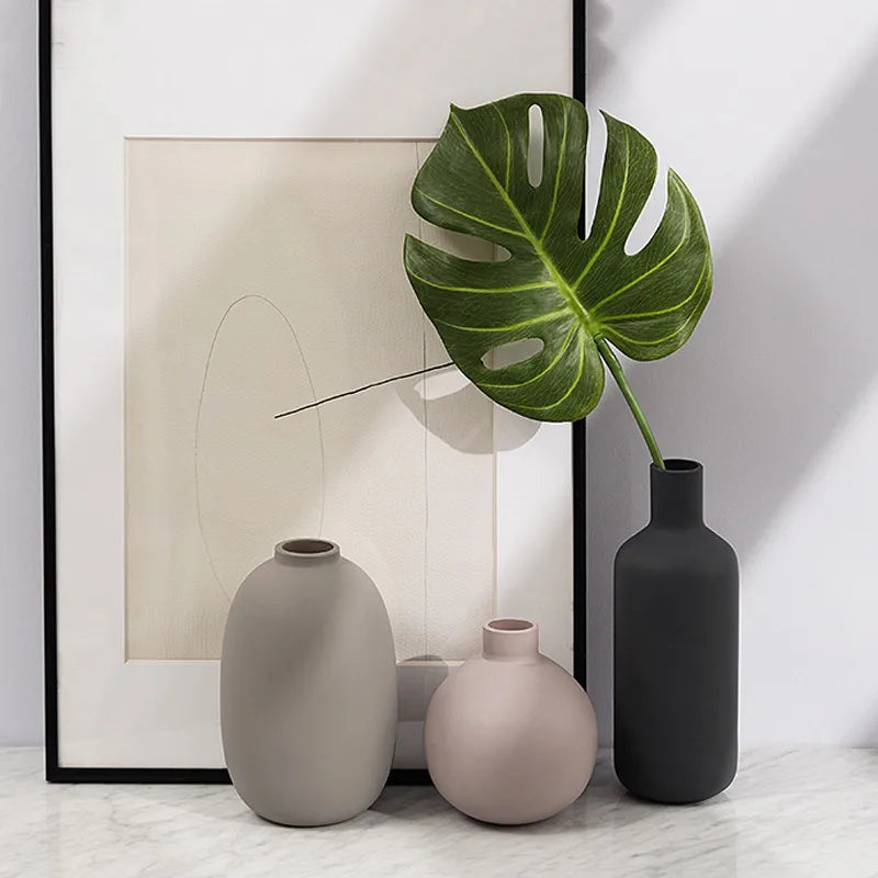 Vase moderne minimaliste uni