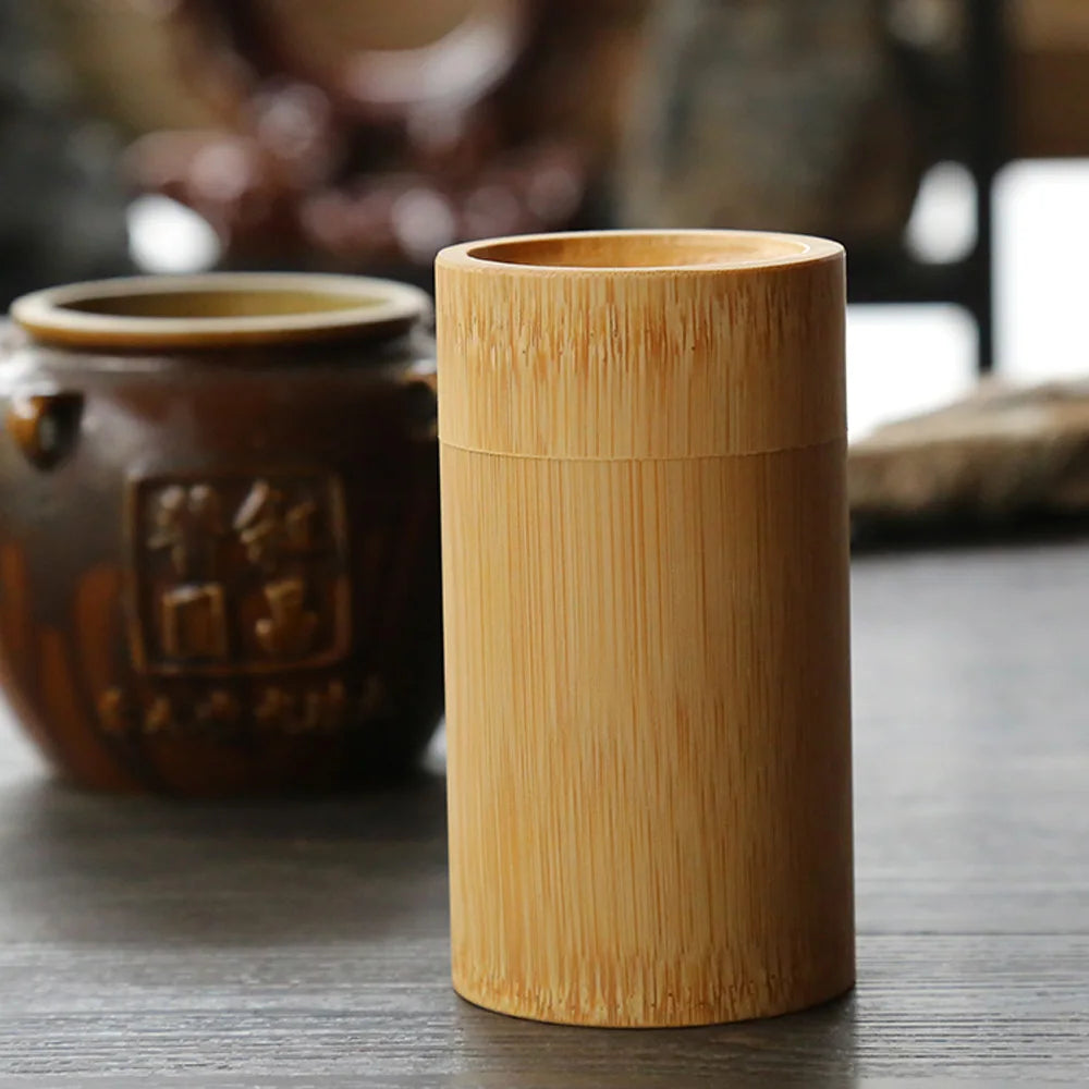 Boîte à thé en bambou