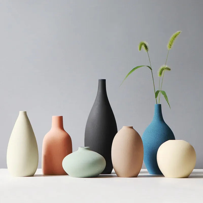 Vase moderne coloré