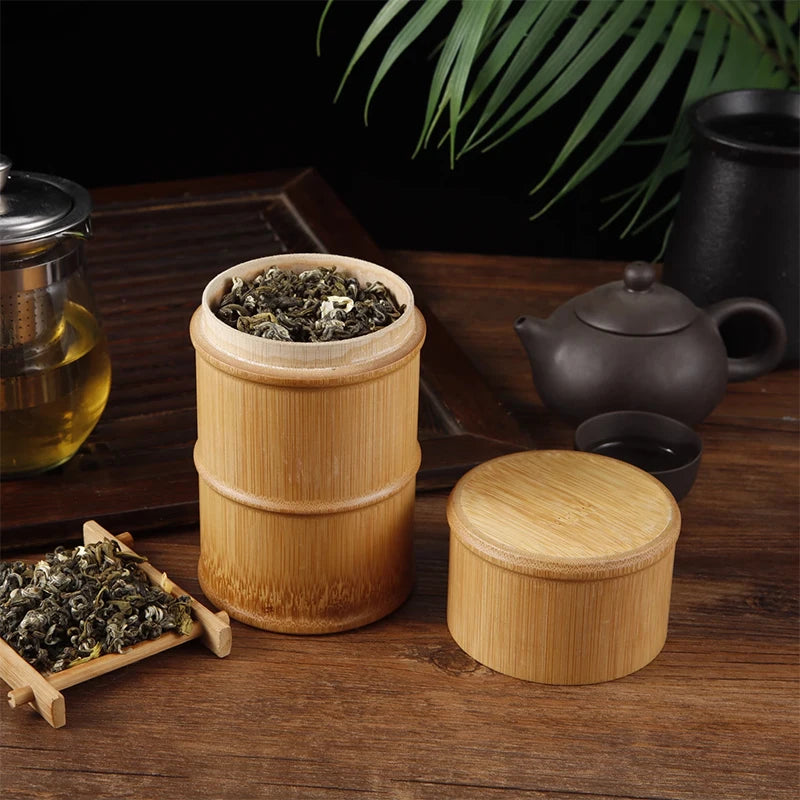 Boîte à thé bambou