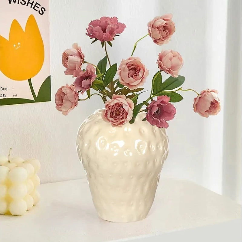 Vase original fraise
