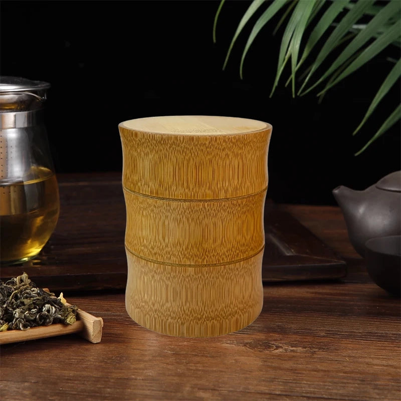Boîte à thé bambou