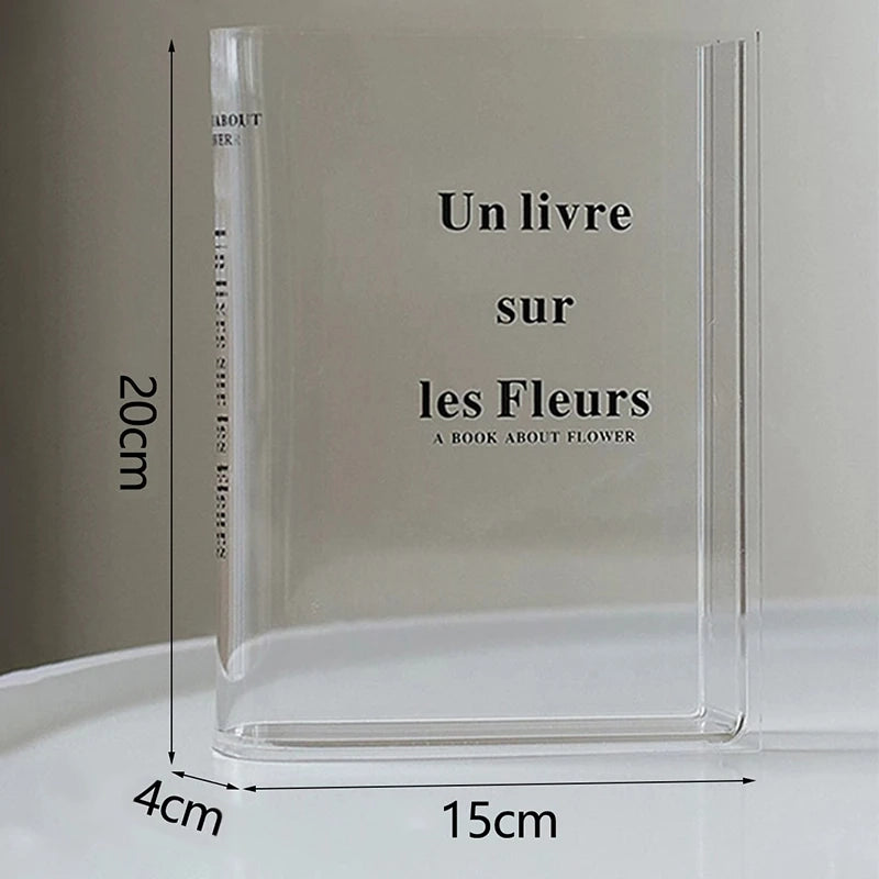 Vase original transparent