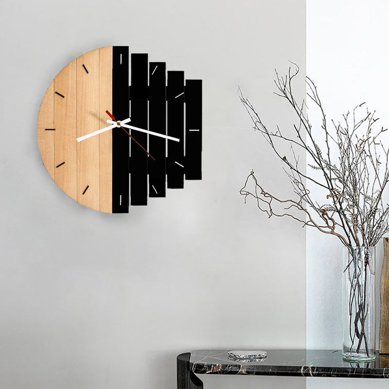 Horloge murale bois 30 cm