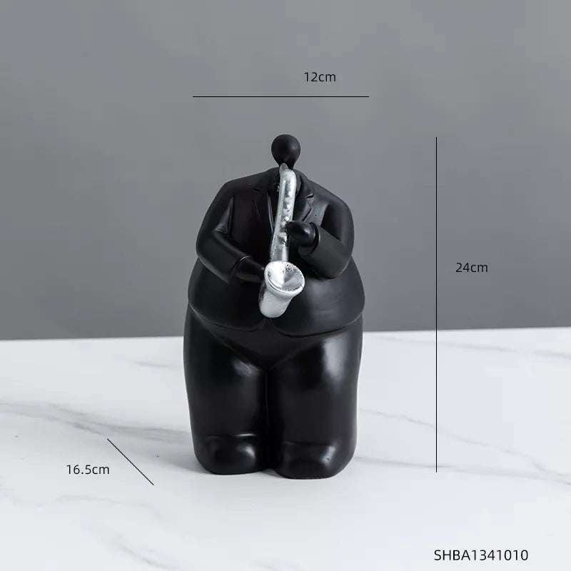 Statuette musicien