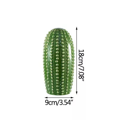 Statue cactus vert