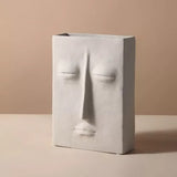 vase forme visage carré