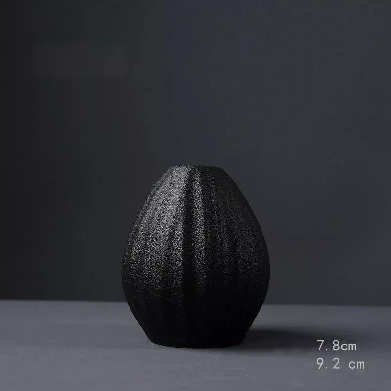Vase noir design