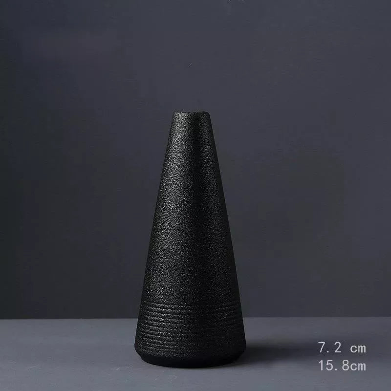 Vase noir design