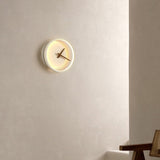 Horloge murale blanche