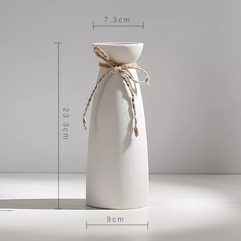 Vase blanc design