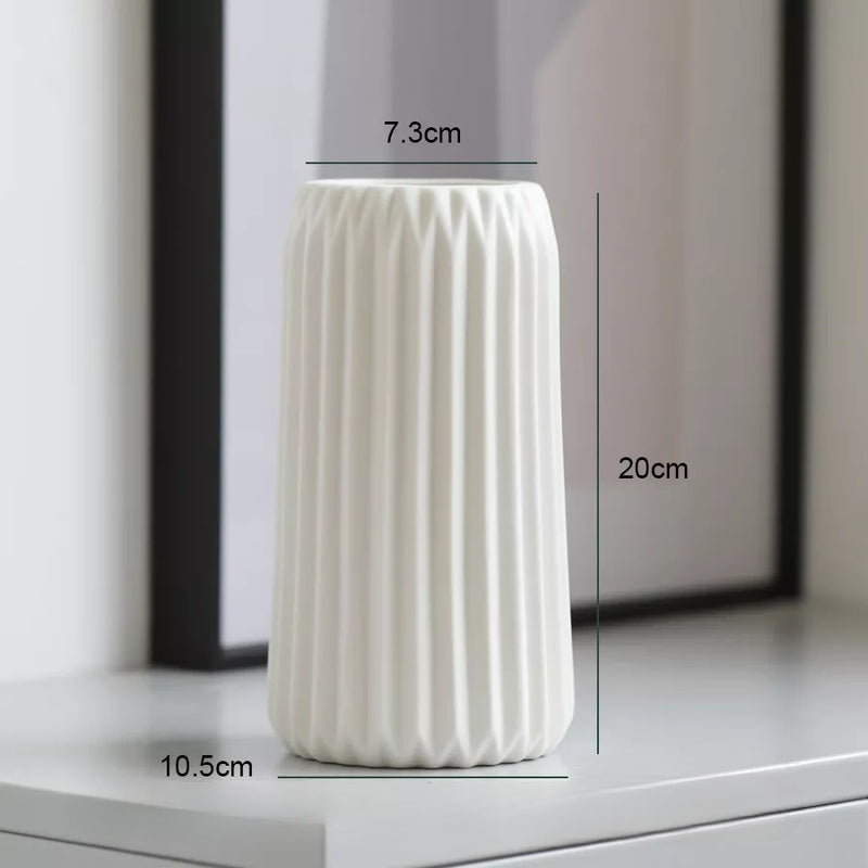 Vase design blanc