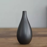 Vase design noir