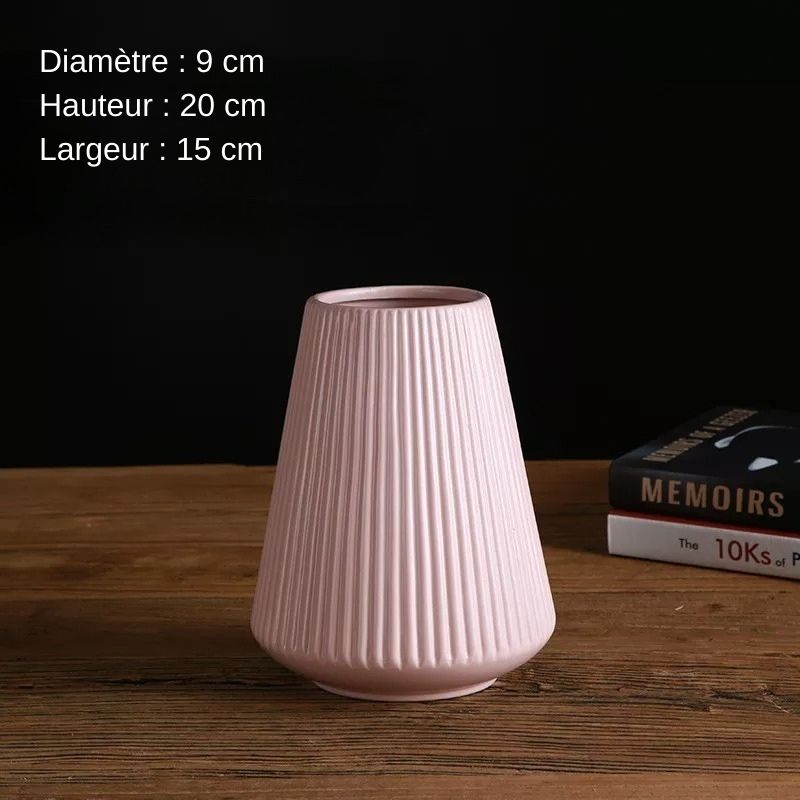 Vase céramique contemporain