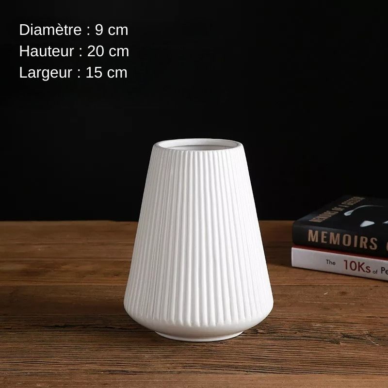 Vase céramique contemporain