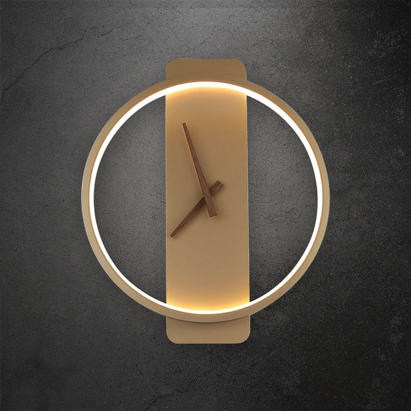 Horloge Murale LED Lumineuse Design 