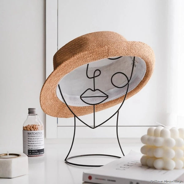 Sculpture abstrait visage