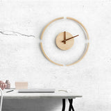 Horloge murale bois