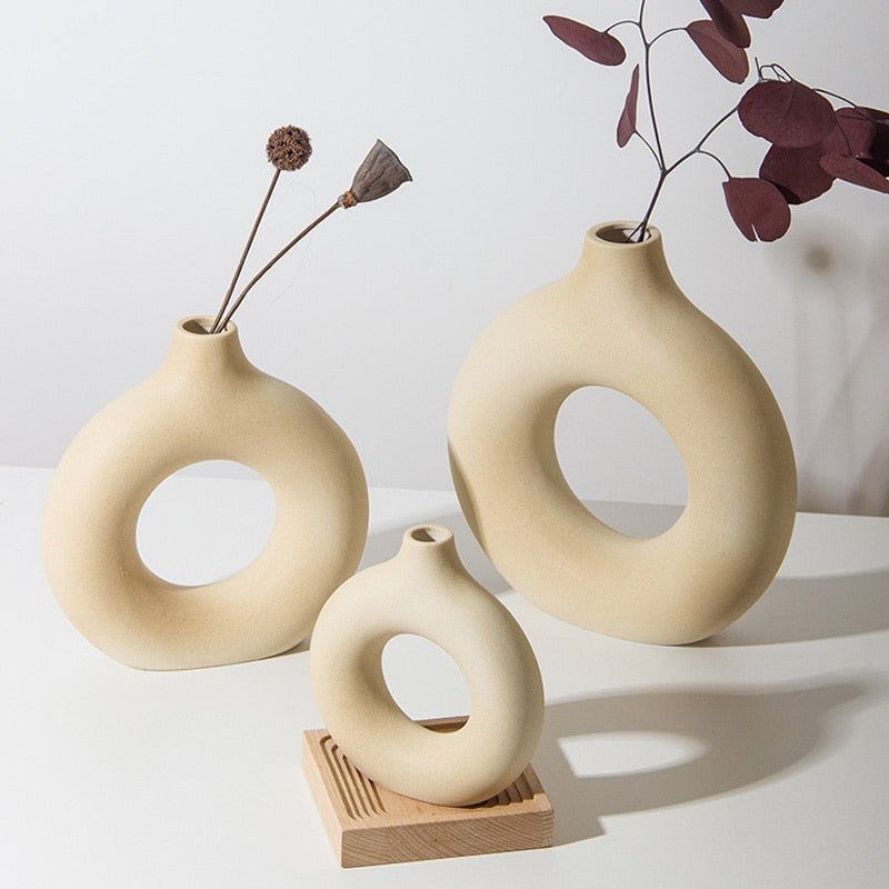 Vase circulaire