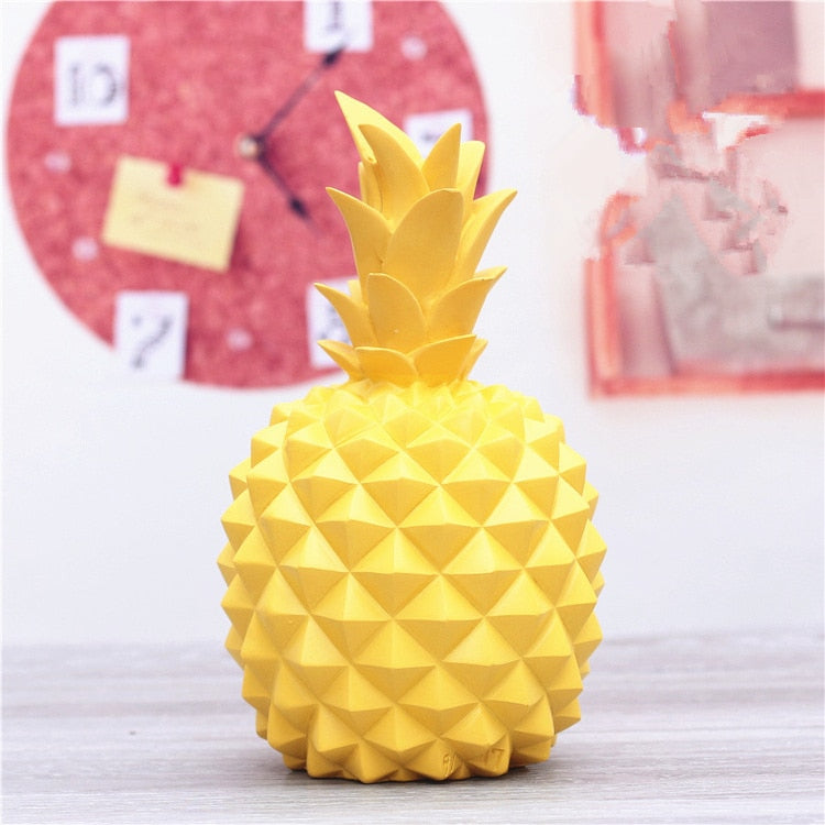 Statue ananas jaune