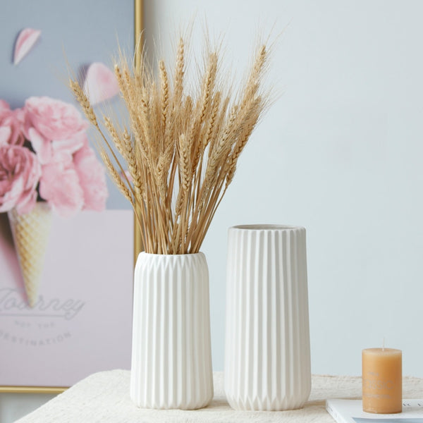 Vase blanc design