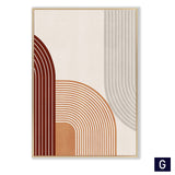 Tableau géométrique scandinave