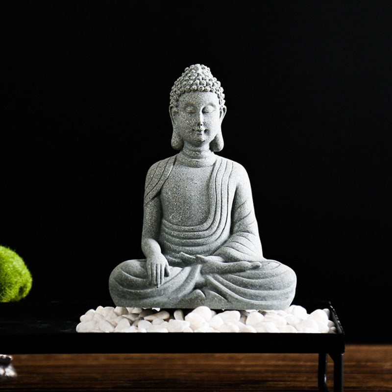Statue méditation bouddha