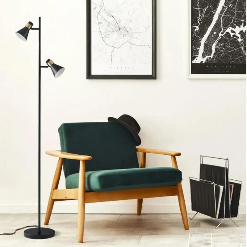 Lampe a pied de salon