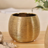 Vase style doré