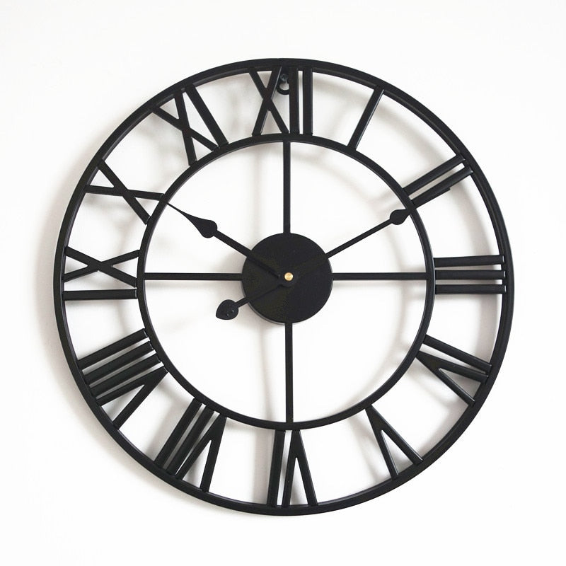 horloge murale chiffre romain