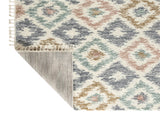 Tapis scandinave géométrique