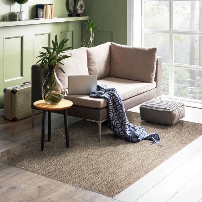 Tapis beige brun