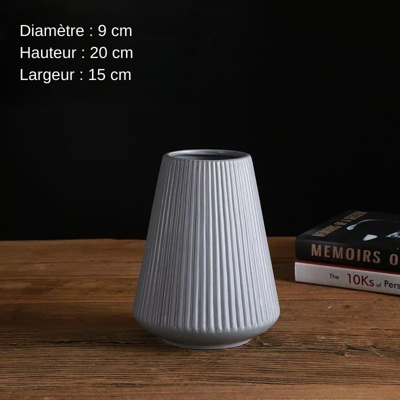 Vase céramique contemporain