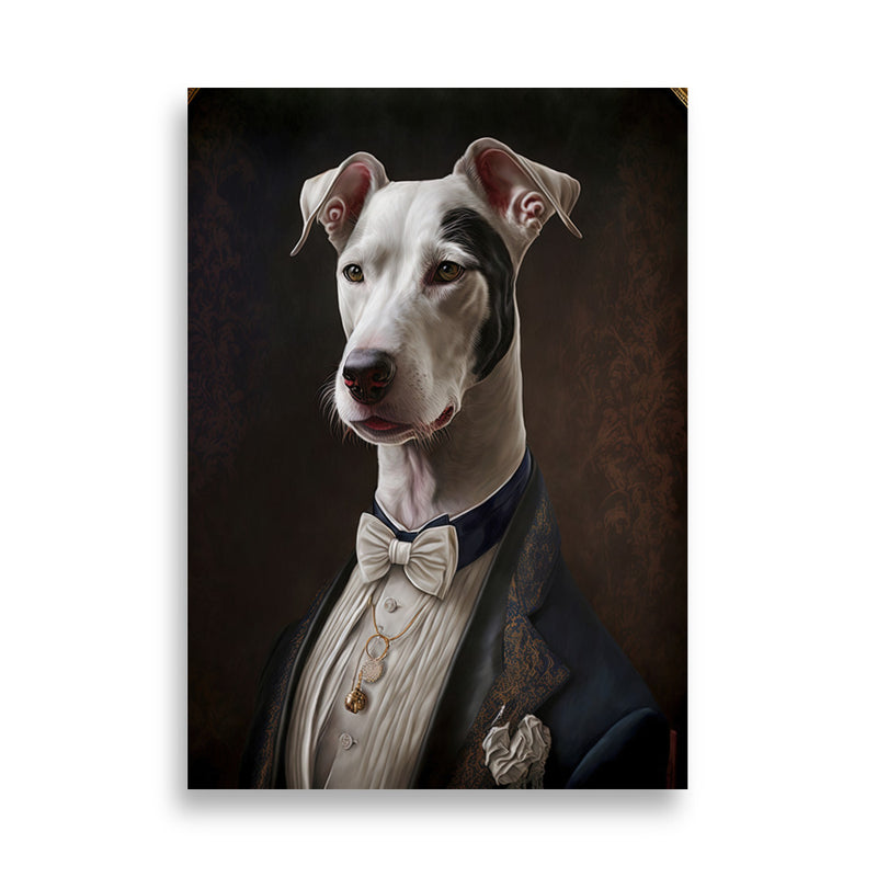 Tableau chien aristocrate