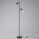 Lampe a pied de salon noir