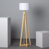 Lampadaire design bois