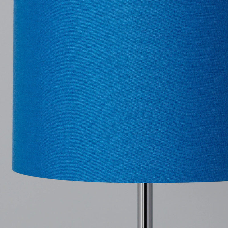 Lampadaire design bleu