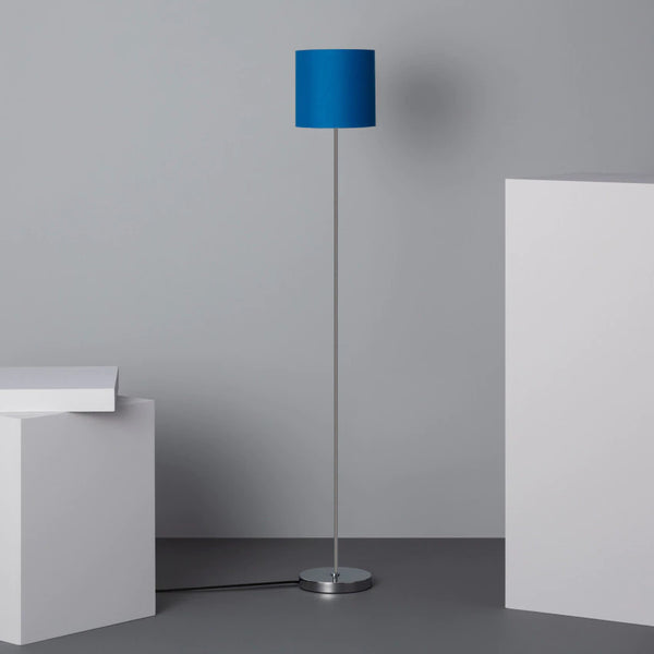 Lampadaire design bleu