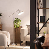 Lampadaire design industriel