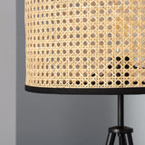 Lampadaire bois abat jour