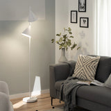 Lampadaire salon design blanc