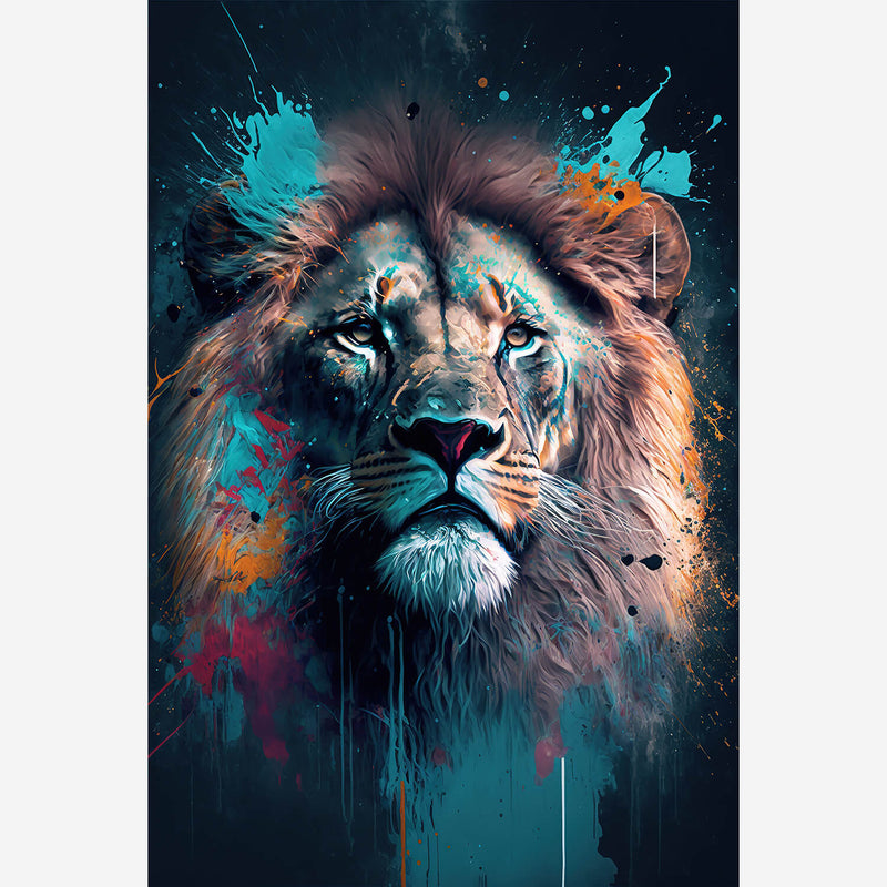 poster street art animaux