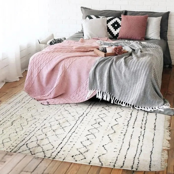 Tapis berbère coton