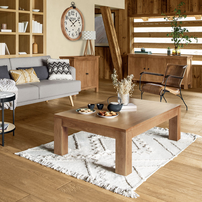 Tapis bohème beige rosé