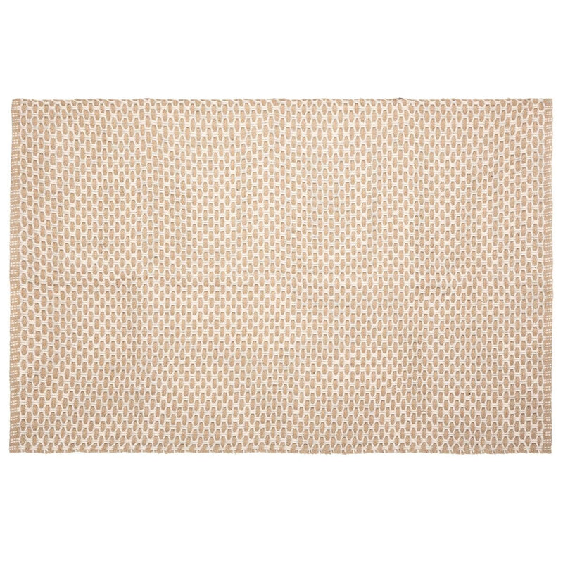 Tapis jute beige rectangle