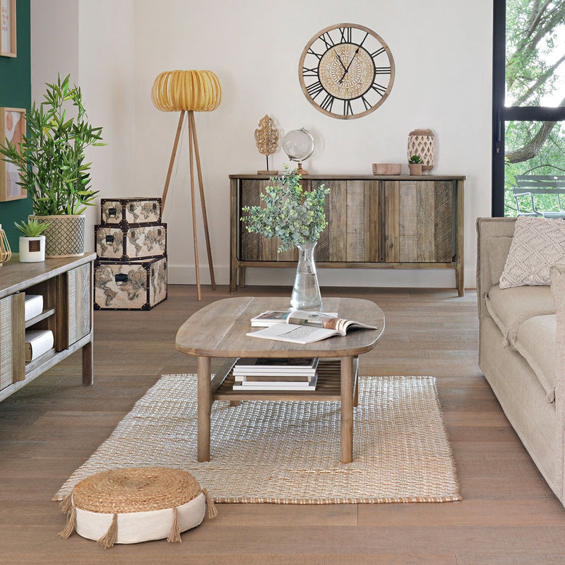 Tapis jute rectangle