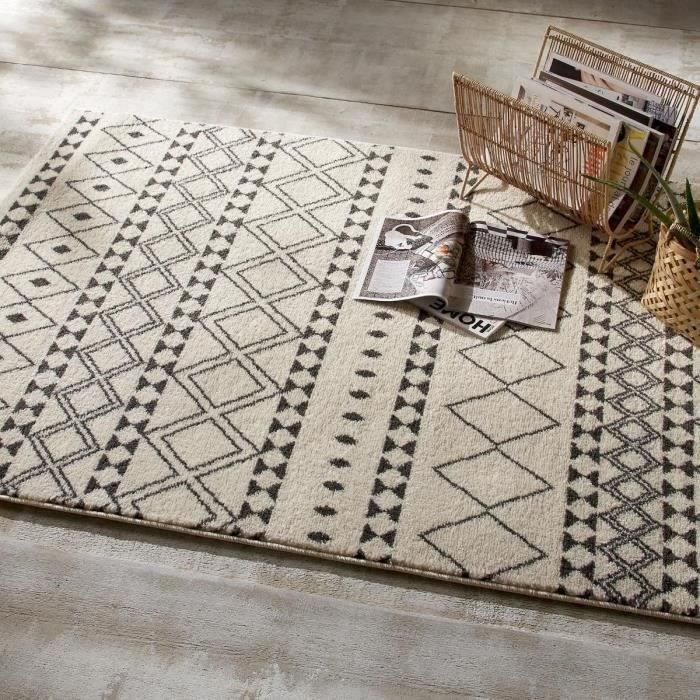 Tapis scandinave beige